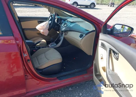 2012 Hyundai Elantra Gls (Ulsan Plant) from USA, damaged, VIN KMHDH4AE7CU329931